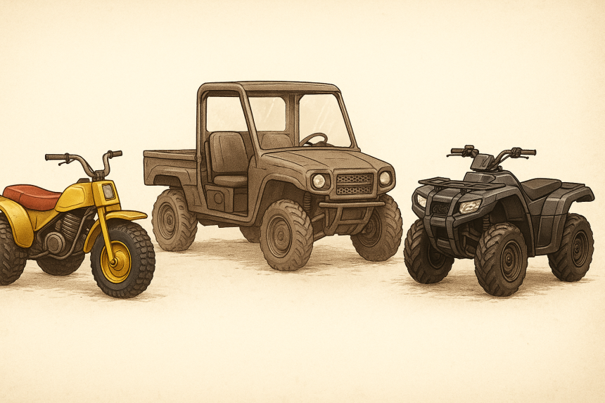 ประวัติและวิวัฒนาการของรถ ATV และ UTV