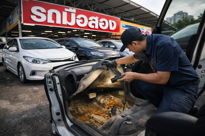 รถน้ำท่วมมือสอง ระบาดอีกครั้ง! วิธีดูให้รอดก่อนเสียเงินฟรี