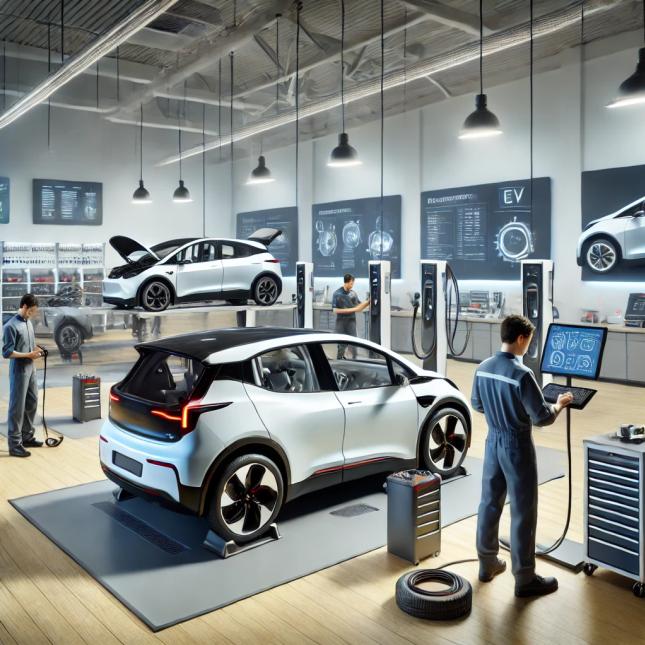 การเติบโตของตลาดบริการและซ่อมบำรุงรถ EV