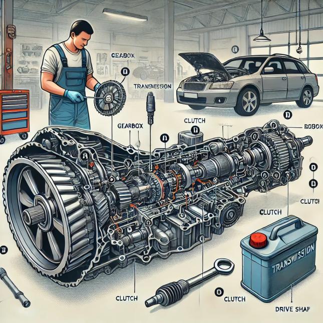 วิธีการตรวจสอบและบำรุงรักษาระบบส่งกำลัง (Transmission)