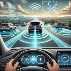 การประเมินผลการใช้ระบบ Adaptive Cruise Control ในการขับขี่ทางไกล