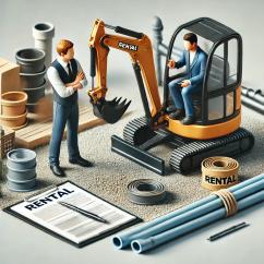 ข้อดีของการเช่ารถขุดขนาดเล็กแทนการซื้อ