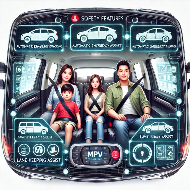 เทคโนโลยีความปลอดภัยในรถ MPV ที่ควรมี