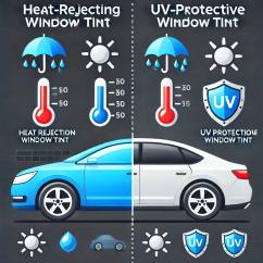 เปรียบเทียบฟิล์มกรองแสงแบบกันความร้อนและแบบป้องกันรังสี UV