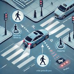 ระบบเตือนคนเดินถนน (Pedestrian Detection) ปกป้องทั้งคนขับและคนเดินถนน