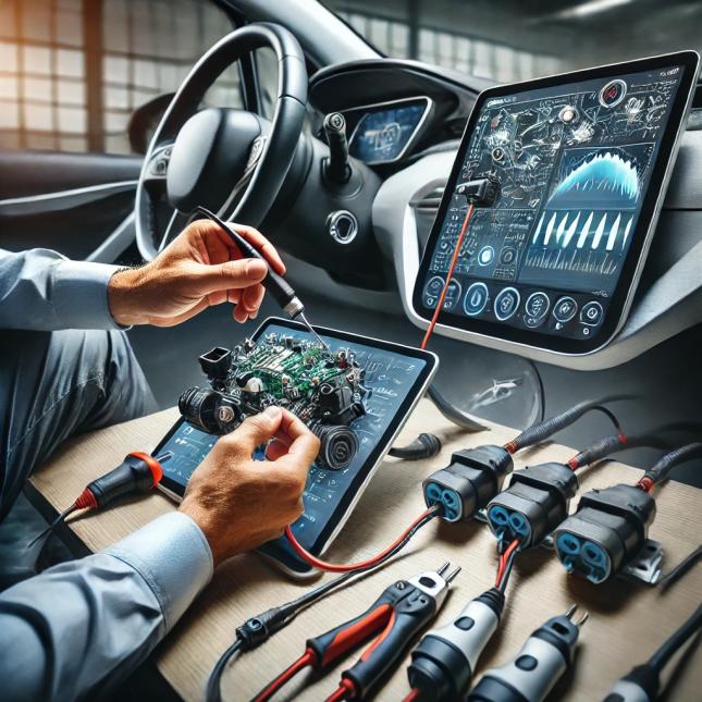เทคนิคการตรวจเช็คเซนเซอร์และอุปกรณ์อิเล็กทรอนิกส์ในรถ EV