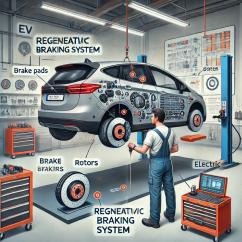 เทคนิคการตรวจสอบระบบเบรกแบบ Regenerative ในรถ EV