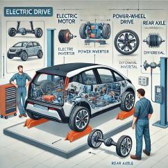 เทคโนโลยีที่ช่างต้องรู้ในระบบขับเคลื่อนล้อหลังของรถ EV