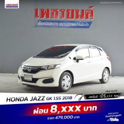 Honda, Jazz 2018 ฮอนดา แจส รถมือสอง สภาพดี ไม่เคยชน Mellocar