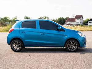 มิราจ ปี 2013 สีฟ้า ราคานี้หาไม่ได้แล้ว Mitsubishi, Mirage 2013