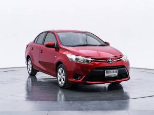 T oyota Vios 1.5 J ปี 2013 เครื่องยนต์ 1500 cc  เกียร์ออร์โต้ สีแดง Toyota, Vios 2013