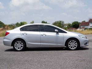 Honda, Civic 2012 Honda Civic 1.8 E ปี 2012 ระบบน้ำมันเบนซิน เกียร์ออร์โต้ สีเทา Mellocar