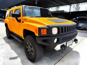 2011 Hummer H3 ไมล์แค่ 68,xxx km. สีดำ ยิงสีทราย ภายนอกสีเหลือง Hummer, H3 2011