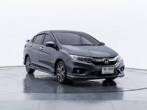Honda, City 2018 HONDA City 1.5 SV  ปี 2018 ระบบน้ำมันเบนซิน เกียร์ออร์โต้ สีเทา Mellocar