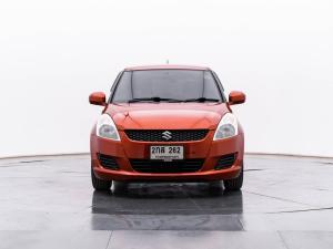 Suzuki Swift 1.2 GL ปี 2013 เกียร์ออร์โต้ สีส้ม เลขไมล์ 168,xxx กม. Suzuki, Swift 2013