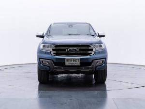 Ford Everest 3.2 TITANIUM+ 4WD ปี 2016  เกียร์ออร์โต้ สีฟ้า เลขไมล์ 88,xxx กม. Ford, Everest 2016