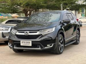 Honda CRV 2.4EL 4WD ปี 17 สีดำ   เกียรออโต้ Honda, CR-V 2017