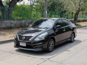 NISSAN ALMERA 1.2 E SPORTECH 2018 เลขไมล์ : 104,808 สีดำ Nissan, Almera 2018