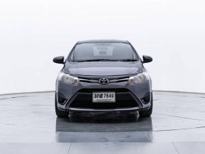 Toyota Vios 1.5 E ปี 2014  เกียร์ออร์โต้ สีเทา เลขไมล์ 74,xxx กม. Toyota, Vios 2014