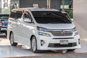 Toyota, Vellfire 2013 TOYOTA VELLFIRE, 2.4 ZG EDITION 2013 สีขาว - รถ MPV โตโยต้า เวลไฟร์ Mellocar