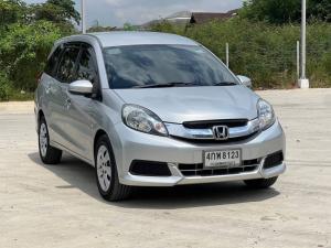 Honda, Mobilio 2015 HONDA MOBILIO 1.5 S (5 ที่นั่ง) ปี15 สีเทา  เกียรออโต้ - ตลาดรถมือสอง Mellocar