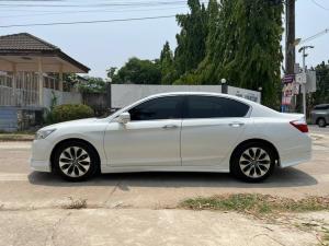 Honda, Accord 2013 HONDA ACCORD 2.4 EL NAVI  TOP (G9) ปี 2013 สีขาว เกียร์ออโต้ ไมล์ 15x,xxx km Mellocar