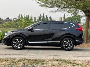 Honda, CR-V 2017 Honda CRV 2.4EL 4WD ปี 17 สีดำ   เกียรออโต้ - รถมือสอง Mellocar