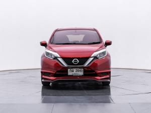 Nissan NOTE 1.2 V ปี 2018  เกียร์ออร์โต้ สีแดง เลขไมล์ 39,xxx กม. Nissan, Note 2018