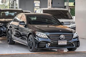 Mercedes-Benz, C-Class 2021 BENZ C300e AMG DYNAMIC 2021 - รถเบนซ์ มือสอง สีดำ Mellocar