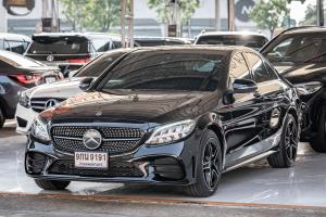 Mercedes-Benz, C-Class 2021 BENZ C300e AMG DYNAMIC 2021 - รถเบนซ์ มือสอง สีดำ Mellocar