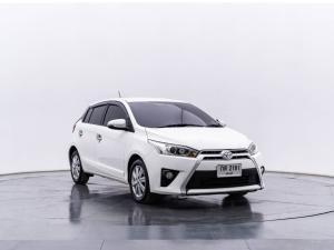 รถมือสอง Toyota Yaris 1.2 G ปี 2015 เกียร์ออร์โต้ สีขาว Toyota, Yaris 2015