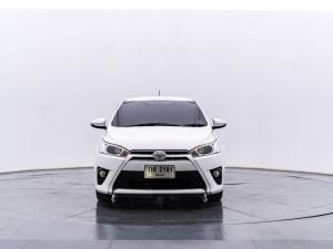 รถมือสอง Toyota Yaris 1.2 G ปี 2015 เกียร์ออร์โต้ สีขาว Toyota, Yaris 2015