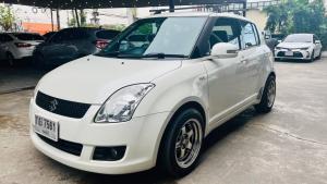 SUZUKI SWIFT 1.2GL Y2012 สีขาว ออโต้  สีขาว ออโต้ - รถมือสอง Suzuki, Swift 2012