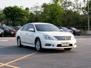 Nissan, Teana 2012 Nissan Teana 200 XL ปี 2012  ระบบน้ำมันเบนซิน เกียร์ออร์โต้ สีขาว - รถมือสอง Mellocar