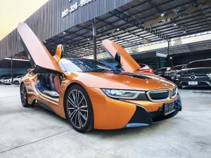 BMW, i8 2018 BMW #i8 1.5 HYBRID ROADSTER สีส้ม เกียร์ออโต้ วิ่งน้อยมากเพียง 6,XXX KM Mellocar