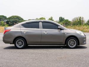 Nissan Almera 1.2 E ปี 2013  เกียร์ออร์โต้ สีน้ำตาล - อัลเมร่ามือสอง Nissan, Almera 2013