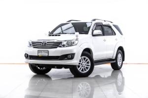 TOYOTA FORTUNER ปี 2014 สีขาว เกียร์ออโต้ Toyota, Fortuner 2014