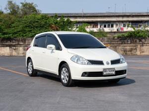 Nissan Tiida 1.6 S ปี 2008  เกียร์ออร์โต้ สีขาว  - รถมือสอง Tiida Nissan, Tiida 2008