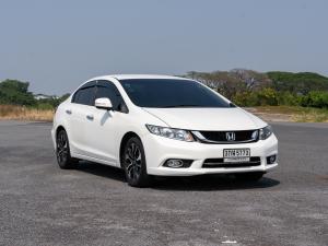 Honda Civic 1.8 E FB ปี 2014  เกียร์ออร์โต้ สีขาว  - รถมือสอง Honda, Civic 2014