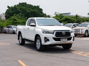 Toyota, Hilux Revo 2019 Toyota Hilux Revo 2.4 SMART CAB E PRERUNNER PLUS ปี 2019 เกียร์ธรรมดา สีขาว Mellocar
