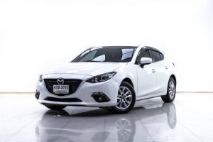 MAZDA 3 เครื่อง 2.0 C SPORT สีขาว ปี 2015  รถมือสอง สภาพดี  รูปทรงสปอร์ตหรู Mazda, 3 2015