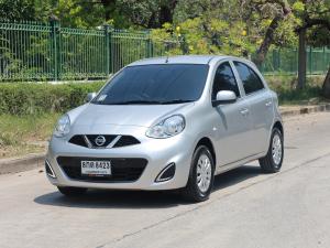 Nissan, March 2018 Nissan  MARCH 1.2 E 2018 สีเทา - Nissan MARCH มือสอง Mellocar