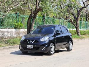 Nissan, March 2018 Nissan  MARCH 1.2 E  สีดำ -  นิสสัน มาร์ช มือสอง | รถมือสอง Mellocar