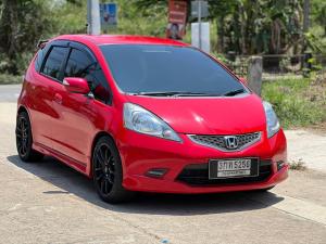 HONDA JAZZ 1.5Sv top Y08 จด10 สีแดง ออโต้ ราคา 279,000 Honda, Jazz 2010