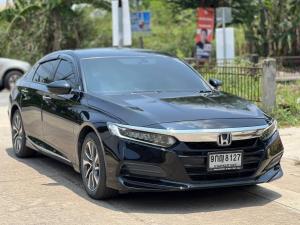 NEW HONDA ACCORD   Sedan 4dr 1.5 TURBO  TOP(G10) Y2019 สีดำ  เกียร์ออโต้ Honda, Accord 2019