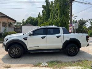 Ford, Ranger 2017 FORD RANGER Pickup 4dr DCab Hi-Rider WILDTRAK  6sp  ปี 2017 สีขาว  เกียร์ธรรมดา Mellocar