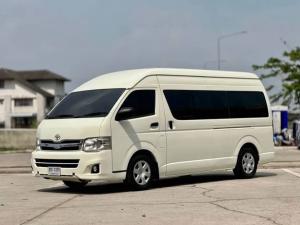 Toyota, Commuter 2012 2012  TOYOTA  COMMUTER, 2.7 vvt-i โฉม ปี05-19 สีขาว เกียร์ธรรมดา Mellocar