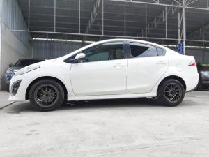 Mazda, 2 2013 Mazda2  Sedan 1.5 Spirit  ปี 2013 ตัวรถสีขาวSnowflake White Pearl Mellocar