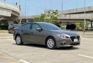 Mazda, 3 2014 2014  MAZDA  MAZDA3, 2.0 C โฉม ปี14-19 4Dr สีน้ำตาล เครื่อง 2.0 เบนซิน Mellocar