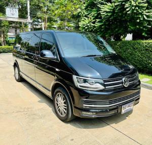 Volk swagen caravelle Comfortline2 T6  สีดำ ปี2017 ไมล์119,000 กม. - รถมือสอง Volkswagen, Caravelle 2017